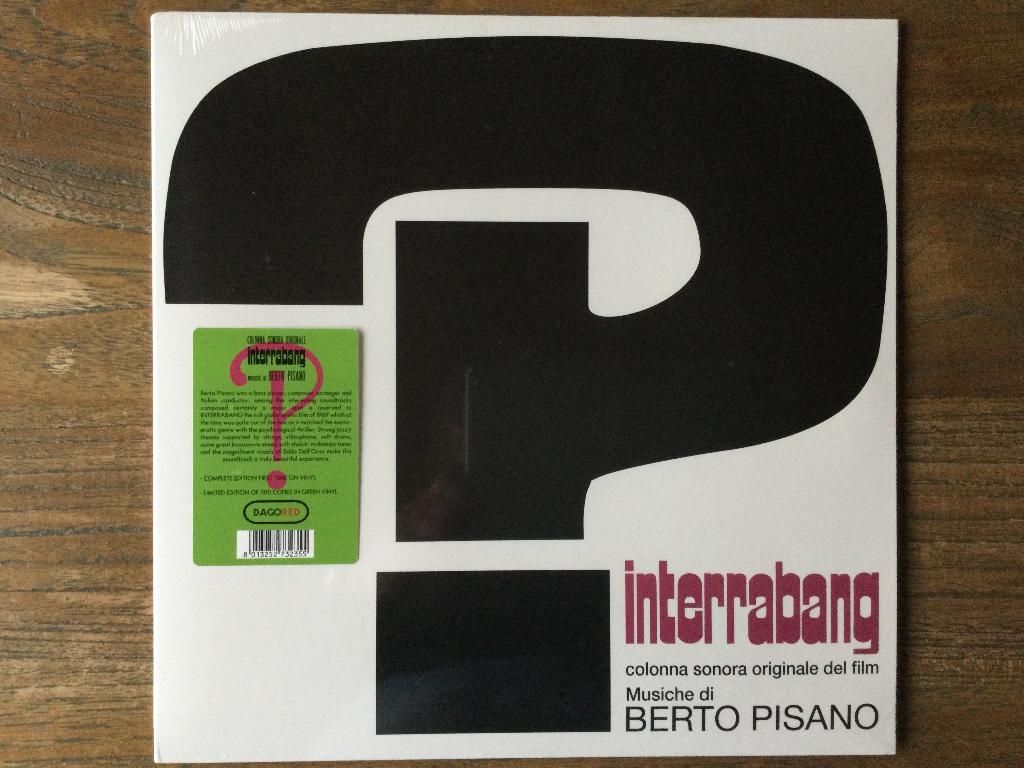 Berto Pisano - Interrabang lp, Enlèvement ou Envoi, Neuf, dans son emballage