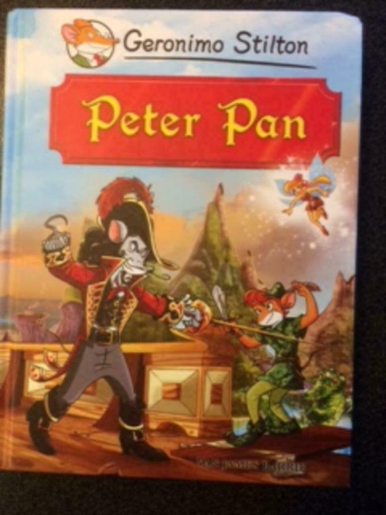 boek Geronimo Stilton  Peter Pan heel goede staat, Ophalen, Geronimo Stilton, Zo goed als nieuw, Fictie