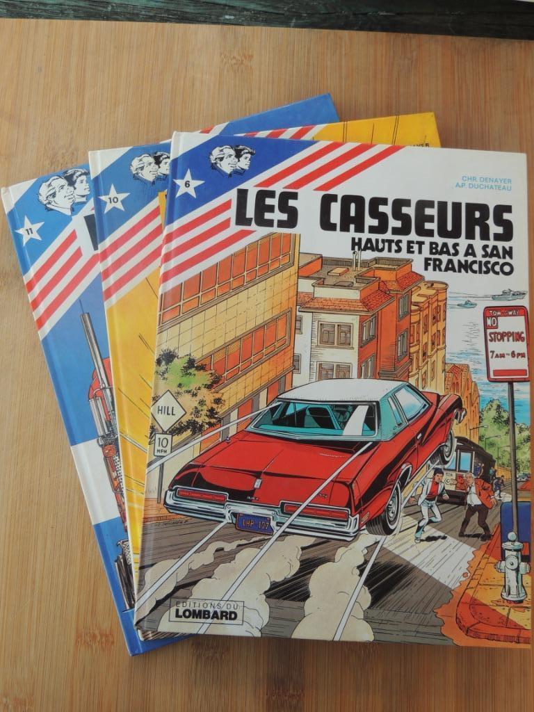 3 BD LES CASSEURS EO TBE PHOTOS / DESCRIPTIF LOT OU PIECE, Livres, Enlèvement ou Envoi, Duchâteau/Denayer, Série complète ou Série