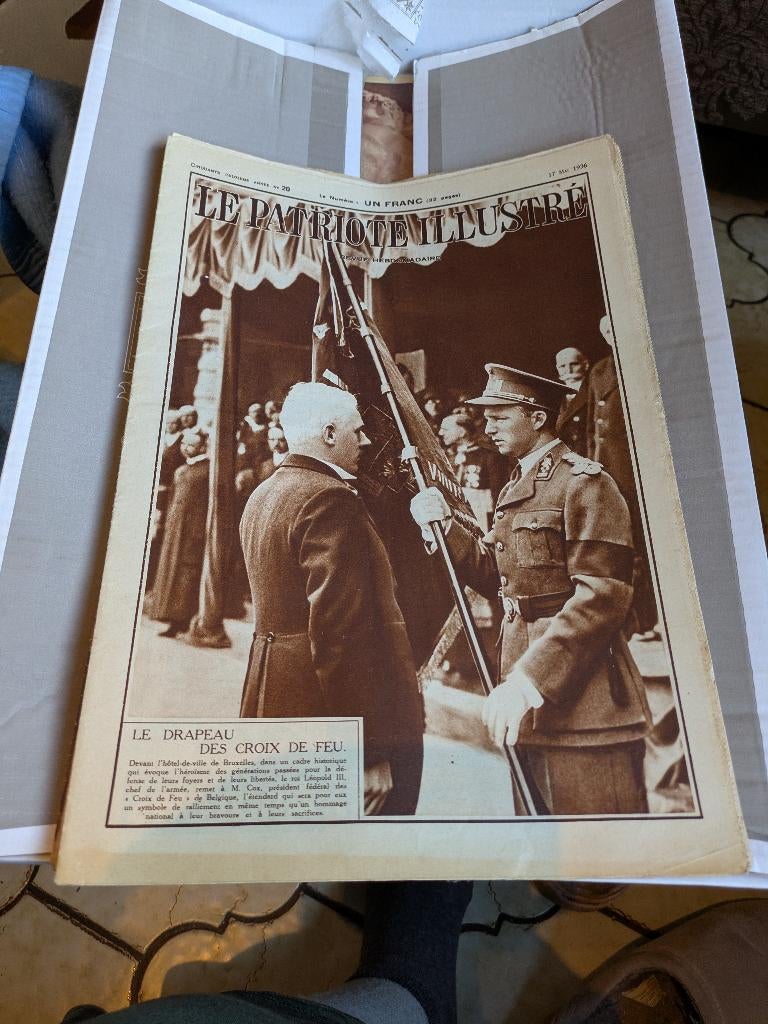 Patriote illustre, Enlèvement ou Envoi, Journal ou Magazine