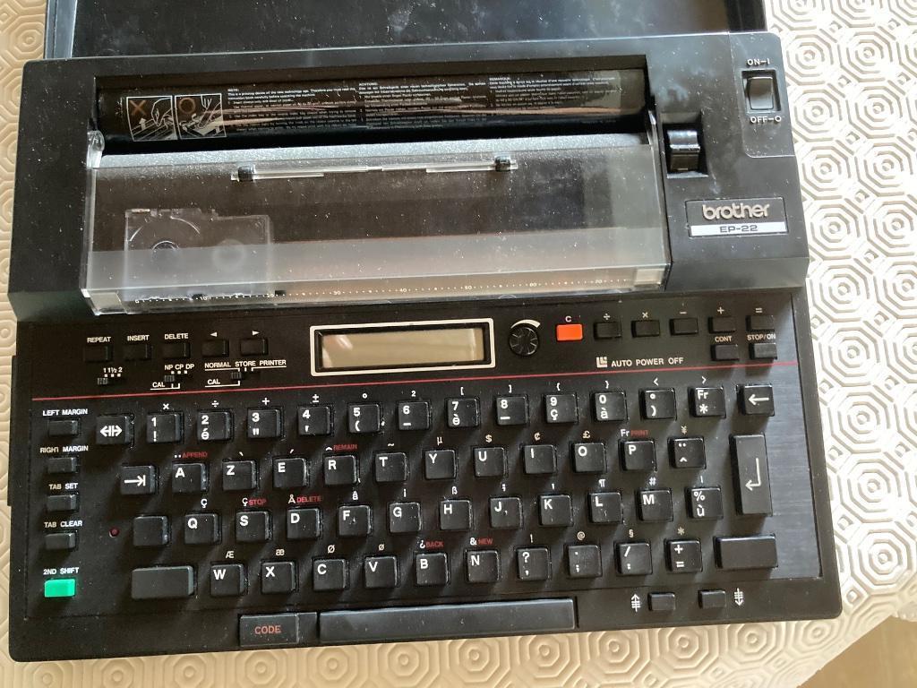 Vintage typmachine brother, Ophalen of Verzenden, Gebruikt