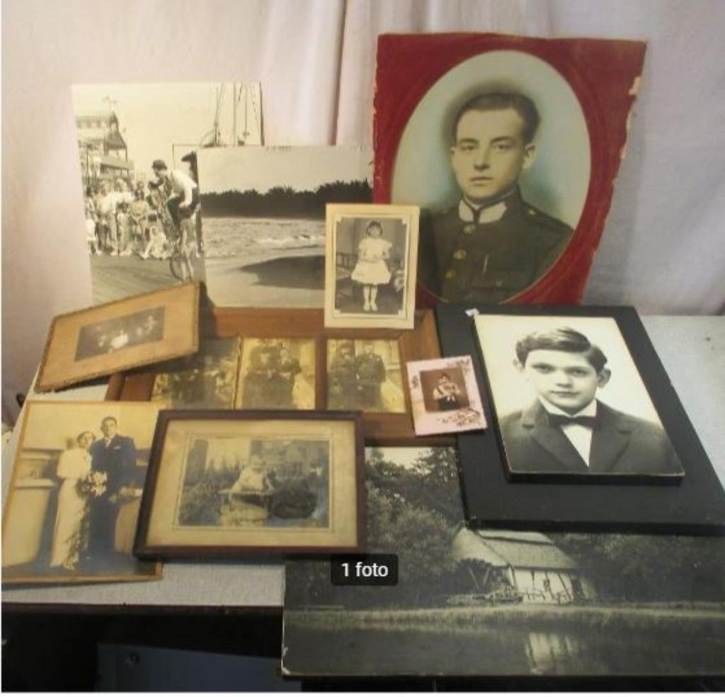13 Antieke Zwart-Wit Fotos, Verzamelen, Ophalen of Verzenden, Gebruikt, Foto