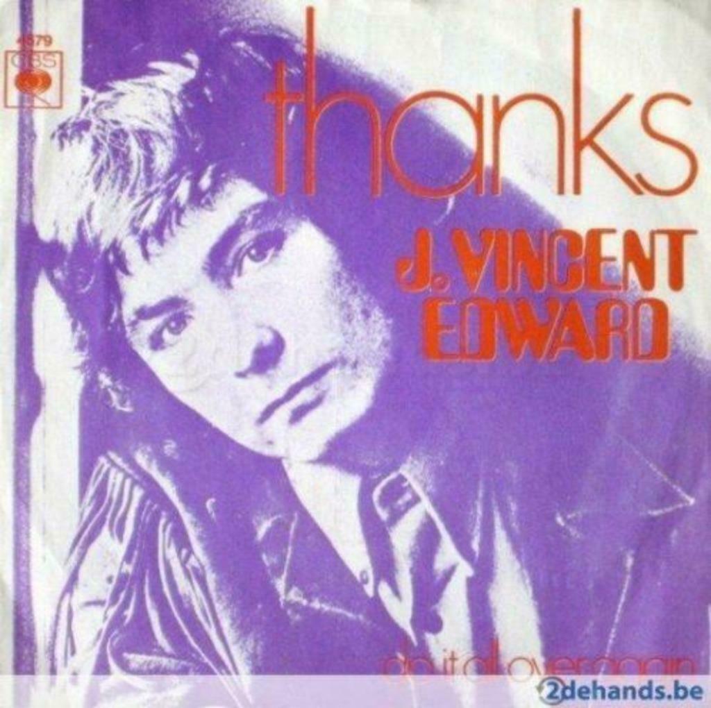 Single J. Vincent Edward: Thanks, Enlèvement ou Envoi, Autres formats