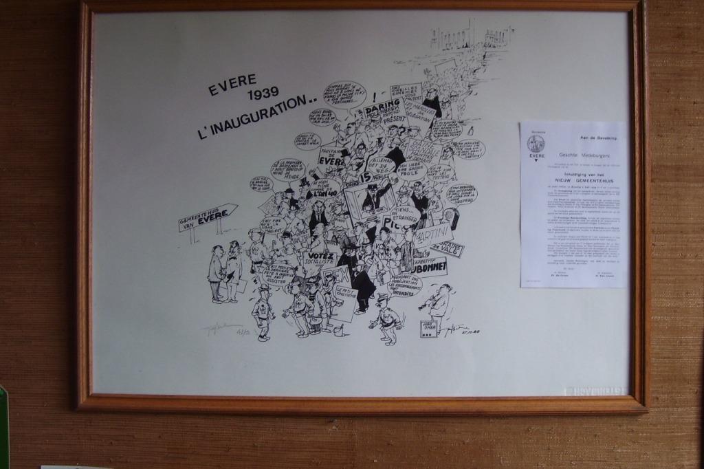 grand dessin d'Evere, Antiquités & Art, Enlèvement