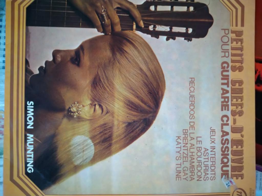 Vinyle Petits chefs-d'œuvre pour guitare classique, Ophalen, Gebruikt