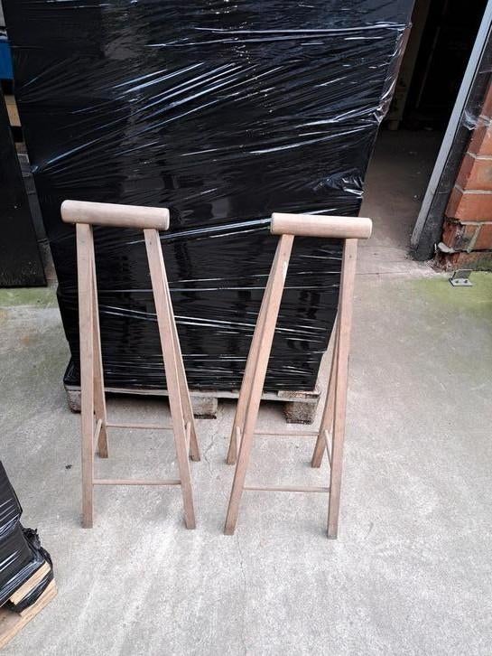 Kruk krukken antieke loopkrukken decoratie, Antiek en Kunst, Ophalen of Verzenden