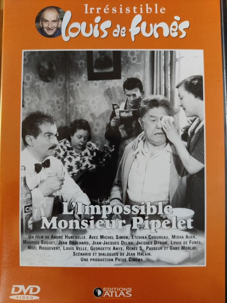 L'impossible Monsieur Pipelet (1955) (Louis De Funes) DVD, Enlèvement ou Envoi, Comme neuf