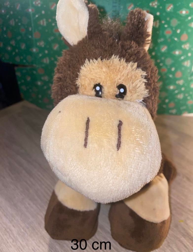 Un cheval (heureux) de 30 cm., Enfants & Bébés, Jouets | Peluches, Comme neuf, Enlèvement ou Envoi