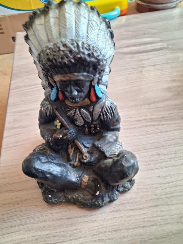 Zittende indiaan, Ophalen of Verzenden