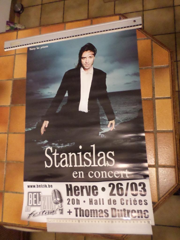 Stanislas - affiche 60x40 - 2009, Enlèvement ou Envoi, Rectangulaire vertical, A1 jusqu'à A3, Musique