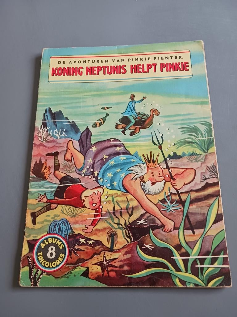 Pinkie Pienter nr.8, Kon. Neptunis helpt Pinkie 1ste dr. her, Boeken, Ophalen of Verzenden