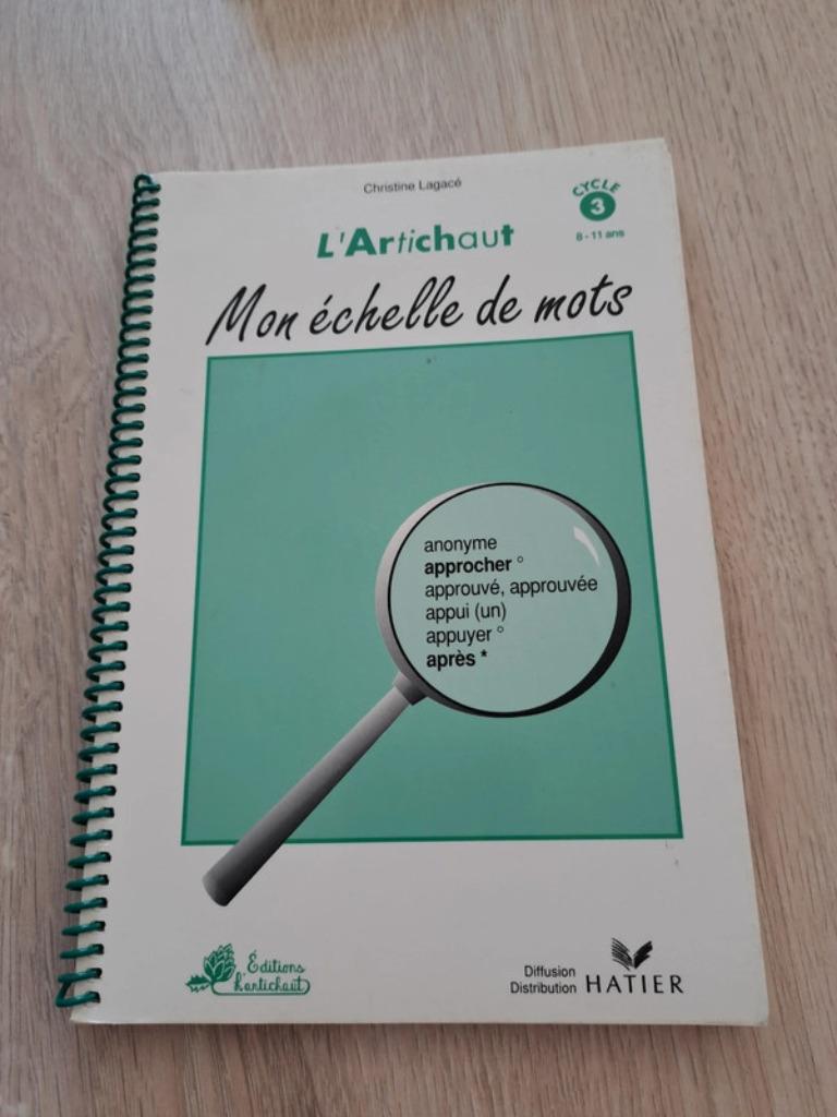 mon échelle de mots, Enlèvement ou Envoi, Utilisé, Primaire, Français
