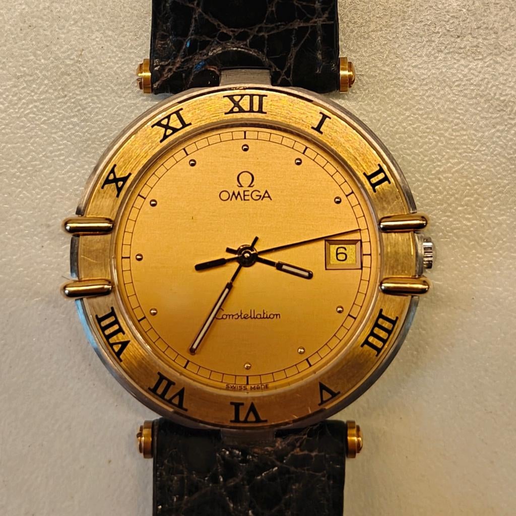 Constellation Omega réf. 198.0155 cal. 1438, Bijoux, Sacs & Beauté, Montres | Anciennes | Antiquités, Montre-bracelet, Omega, Acier