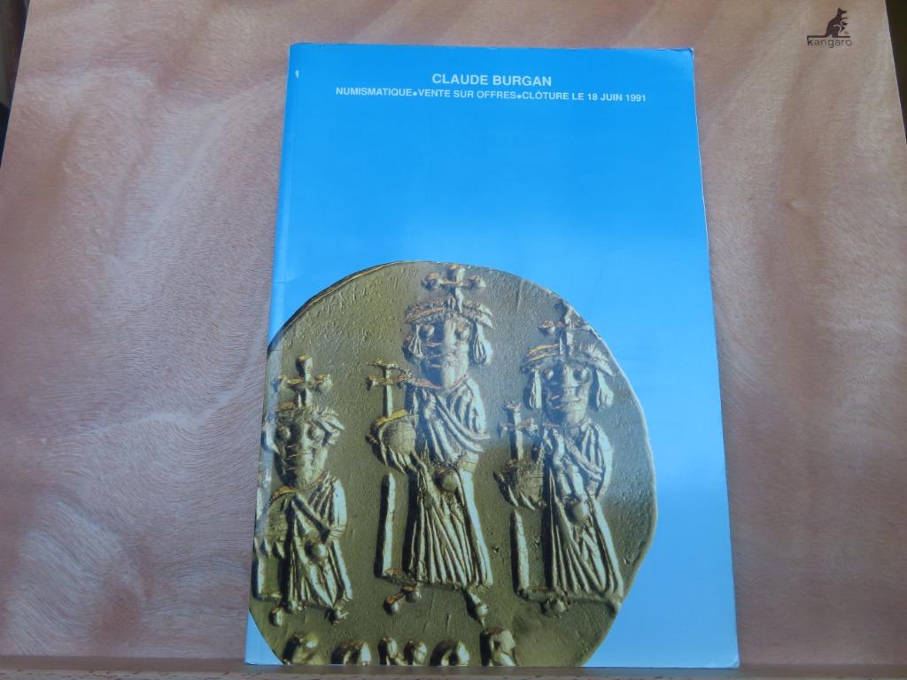 Claude Burgan — Numismatique — Vente — Clotûre le, Livres, Histoire mondiale, Utilisé, Europe, 19e siècle, Enlèvement ou Envoi