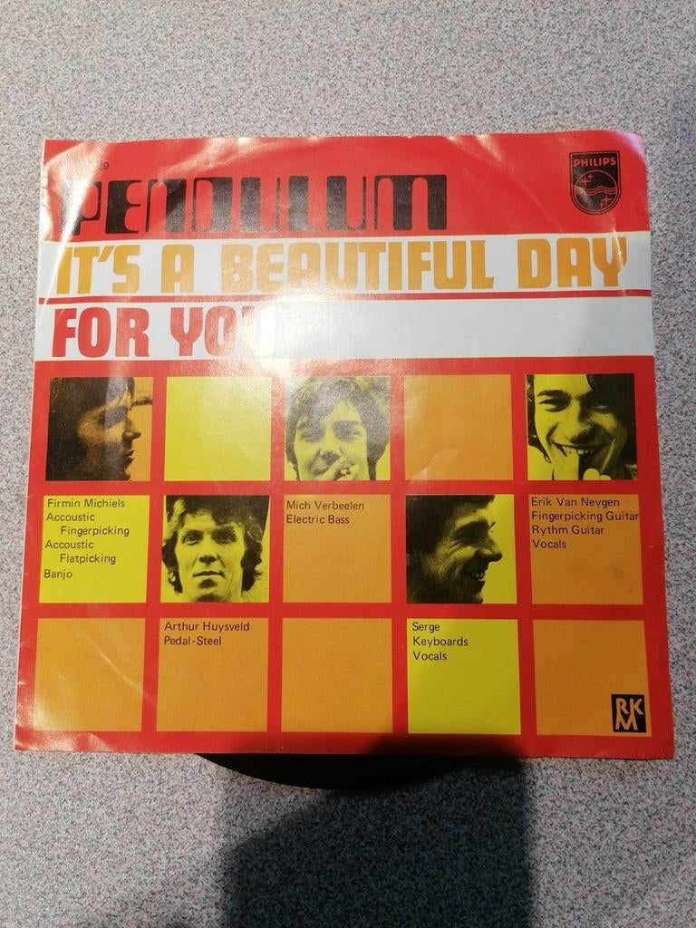 It's a beautiful day. For you. Pendulum firmin Michiels peda, Ophalen of Verzenden