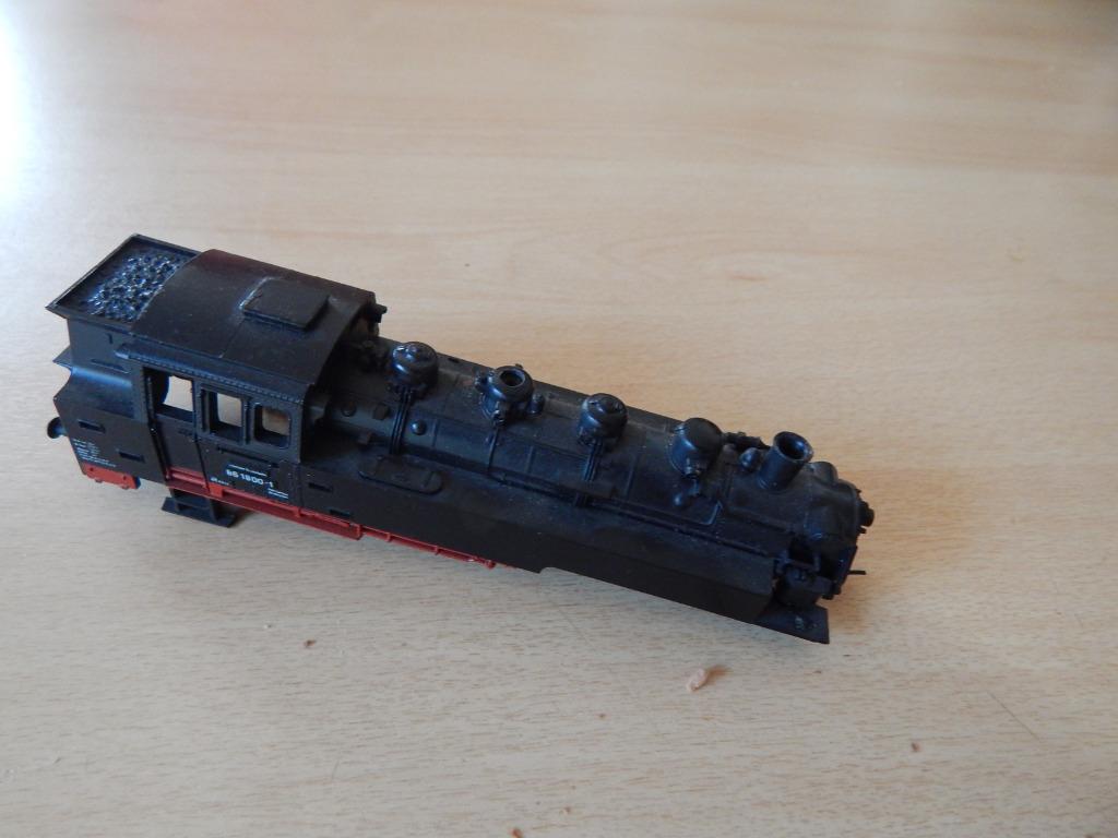 Piko DDR BR86 1800-1 Ketelhuis met defecten, Gebruikt, Gelijkstroom, Locomotief, Piko