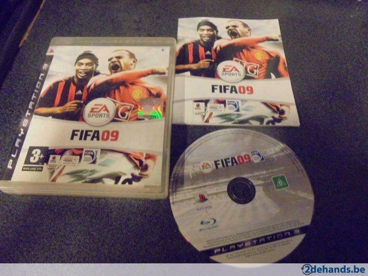 Playstation 3 Fifa 09 (orig-compleet), Enlèvement ou Envoi, Utilisé