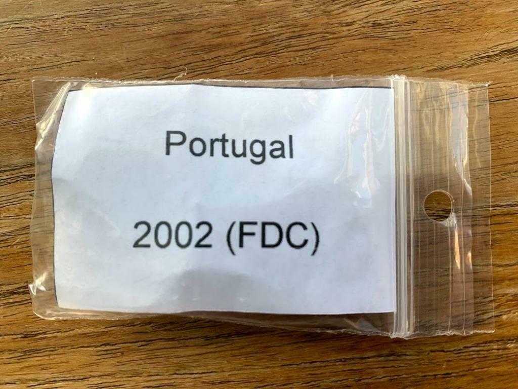 Euromunten Portugal 2002 FDC, Enlèvement, Portugal, Autres valeurs, Série