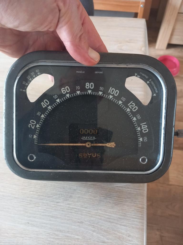 Citroën tractiemeter, Ophalen, Citroën