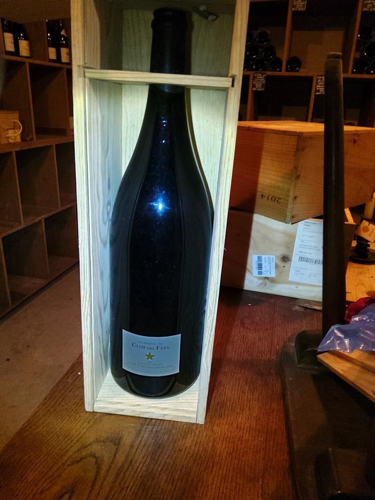 Roussillon 2007, 1 x double magnum (3 litres) Clos des Fées, Collections, Enlèvement, Comme neuf
