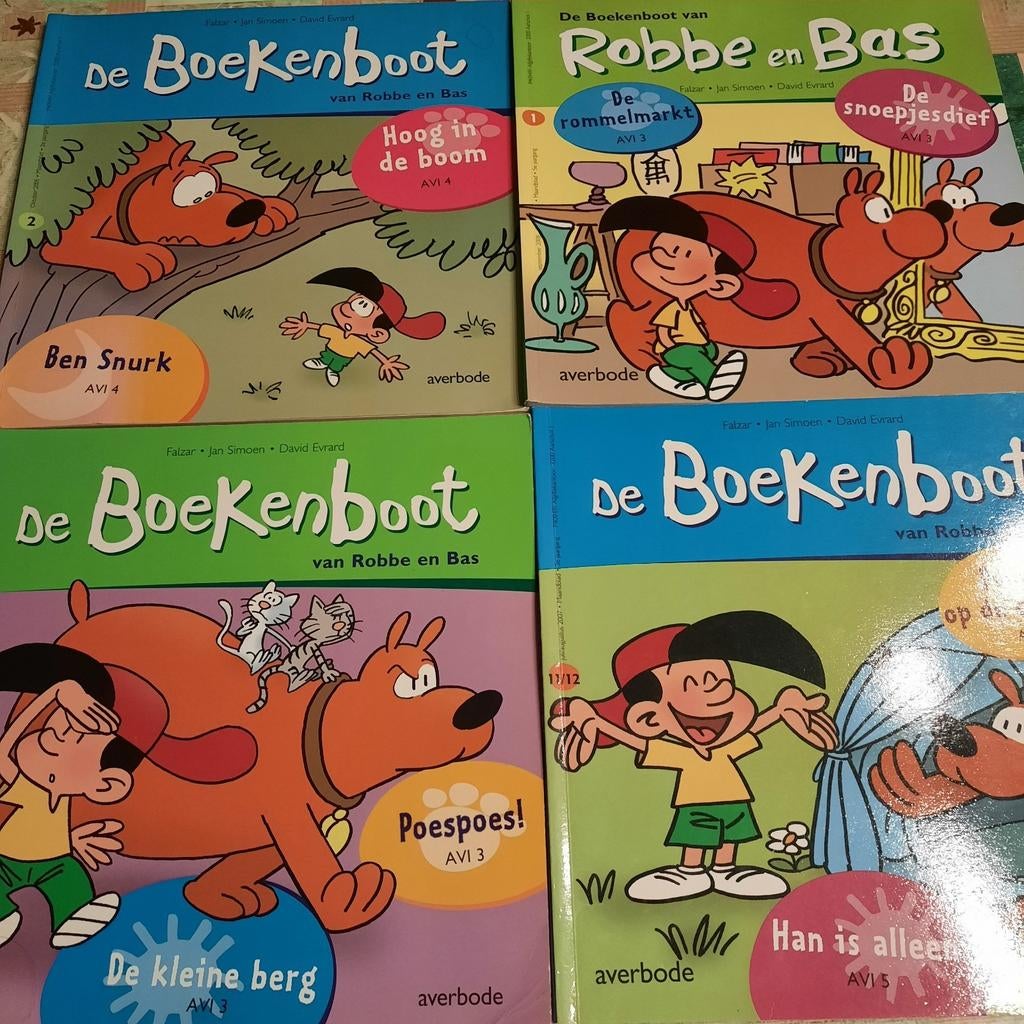 De boekenboot A3. A4.A5, Ophalen