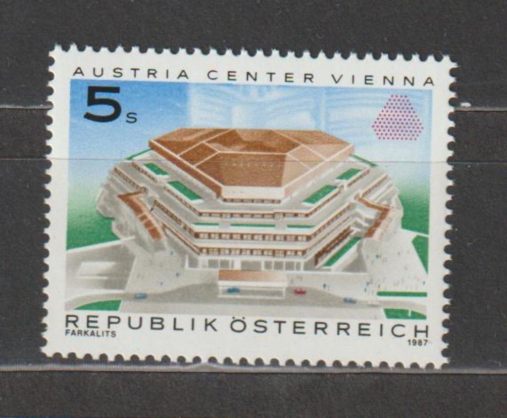 Oostenrijk 1987 Opening Austria Center Vienna **, Verzenden, Postfris