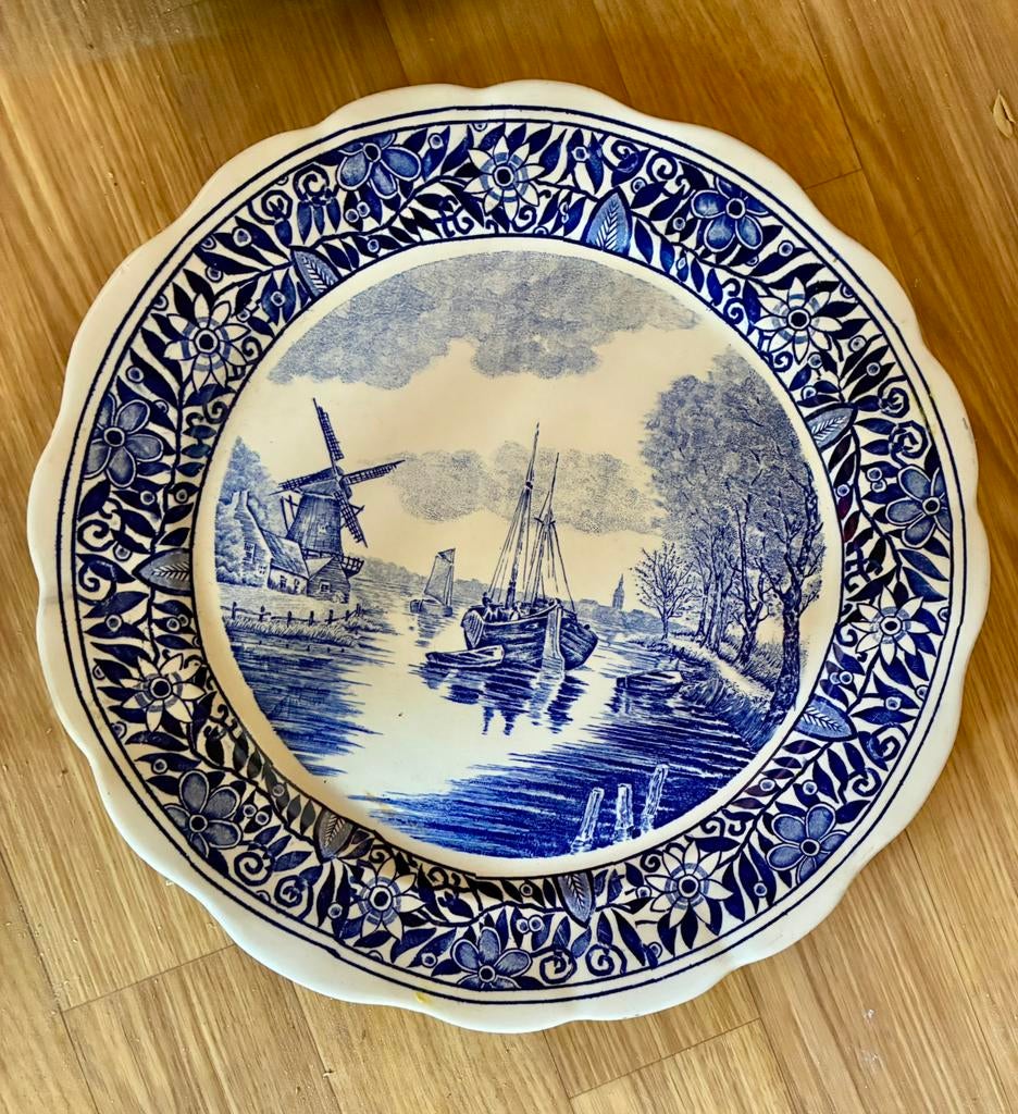3 assiettes decoratuves de Delft, Enlèvement