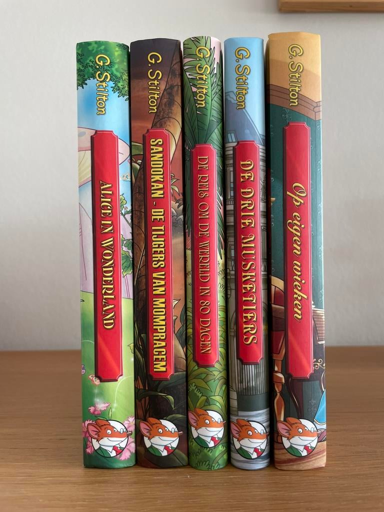 5 klassiekers in de stijl van Geronimo Stilton, Ophalen of Verzenden, Nieuw, Geronimo Stilton