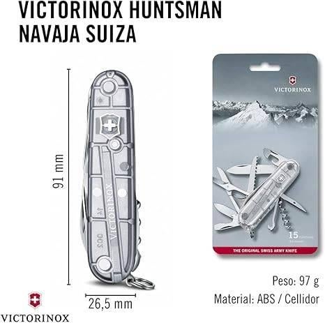 Zwitserse zakmes | Victorinox | transparant | GRATIS LEV, -, Verzenden, -, Nieuw