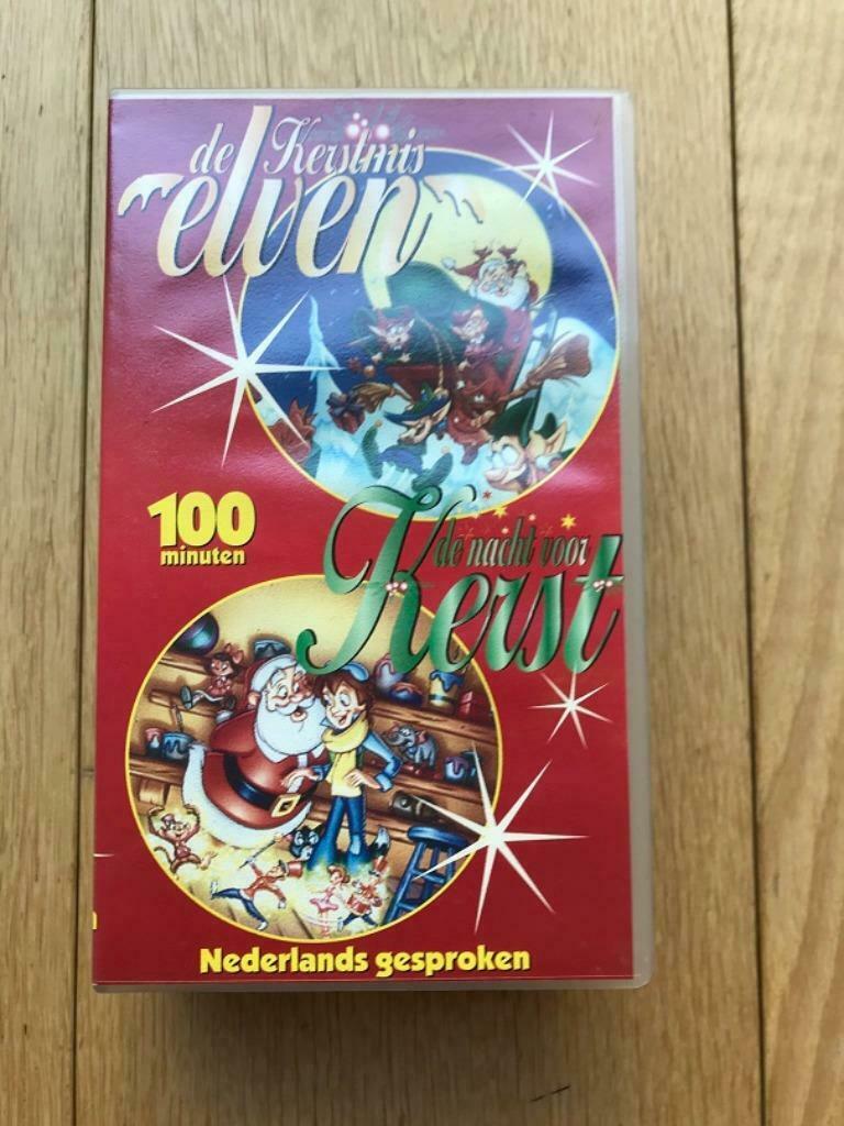 VHS Video - 2 Kerstmis tekenfilms, Verzamelen, Ophalen of Verzenden, Zo goed als nieuw, Film, Overige typen