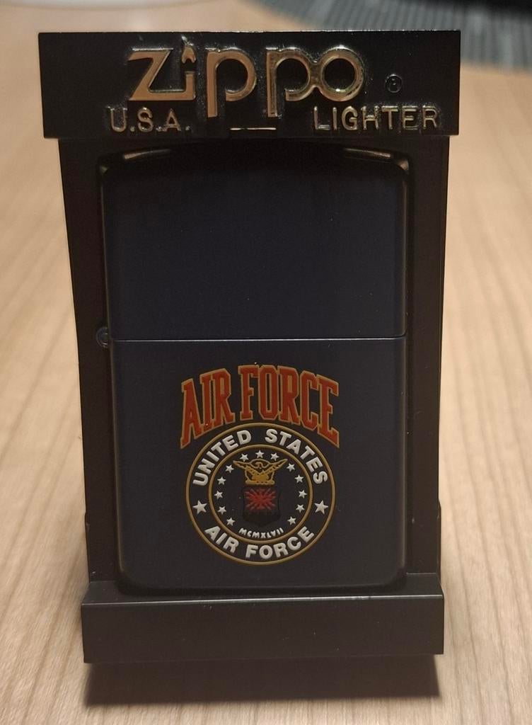 Zippo Air Force USA, Ophalen of Verzenden, Zo goed als nieuw