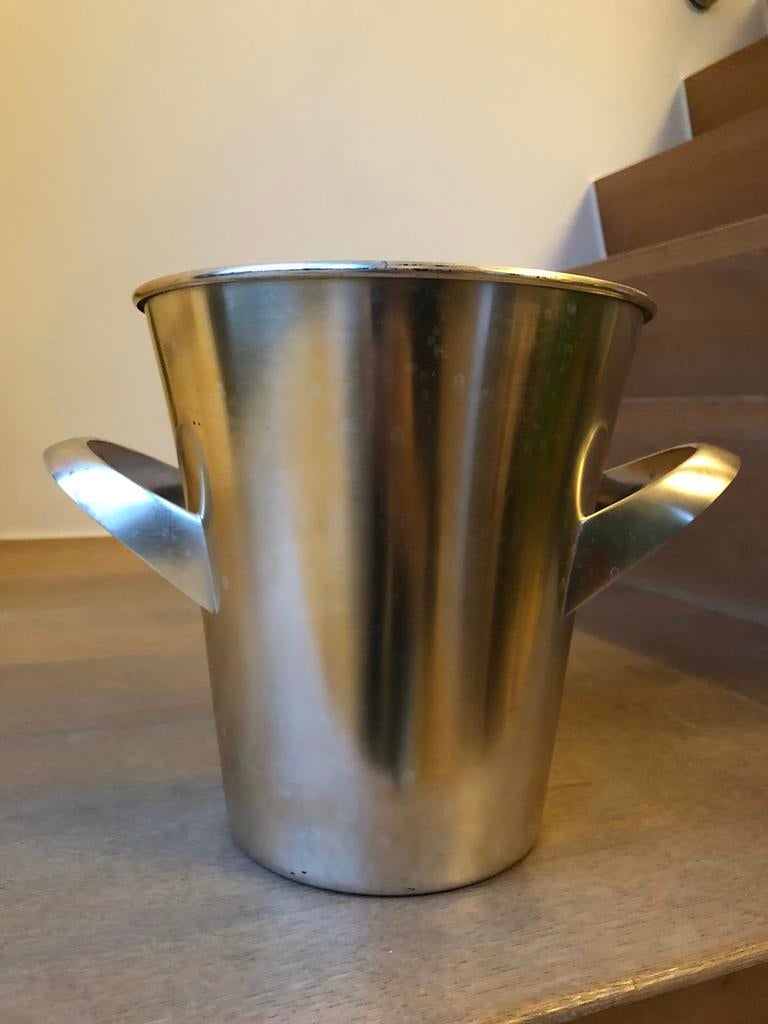 Seau de champagne, Enlèvement, Utilisé, Métal