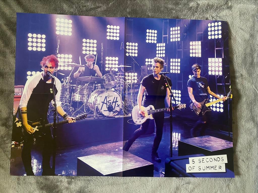 Affiches de 5 Seconds of Summer, Neuf, Enlèvement ou Envoi, Rectangulaire vertical, Musique