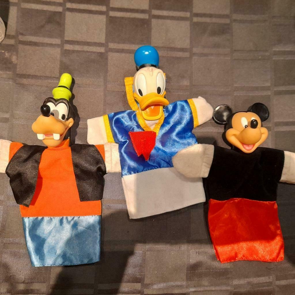 Disney handpoppen, Ophalen of Verzenden, Zo goed als nieuw