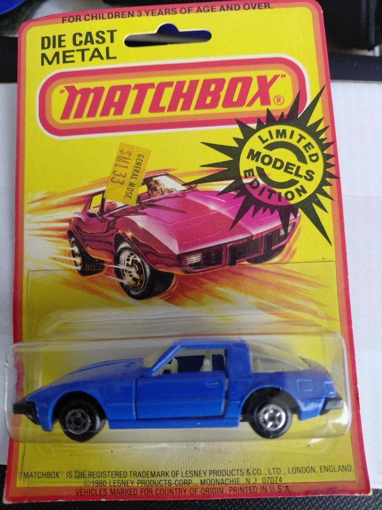 Boîte d'allumettes 76A Mazda RX7 Savanna bleue, Enlèvement ou Envoi, Comme neuf, Voiture