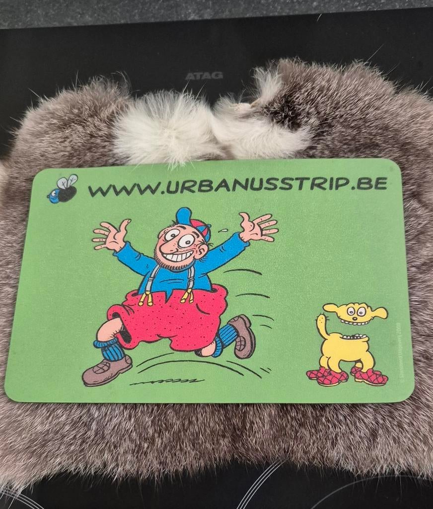 Urbanus Promo materiaal (muismat) 2008, Verzamelen, Ophalen, Gebruikt