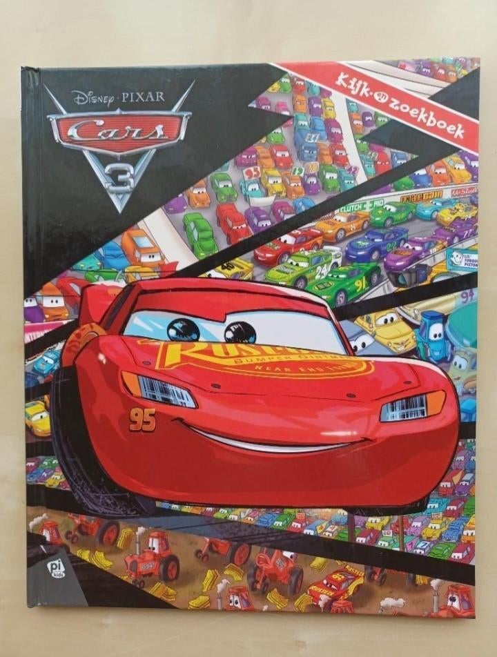 Cars/ Kijk- en zoekboek, Gelezen, Fictie algemeen, Ophalen of Verzenden, Voorleesboek