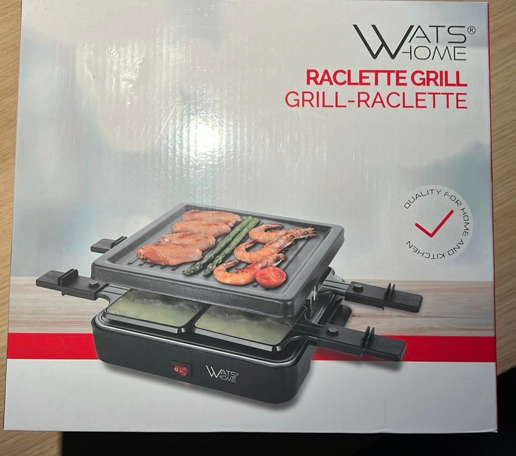Raclette grill, Ophalen, Nieuw