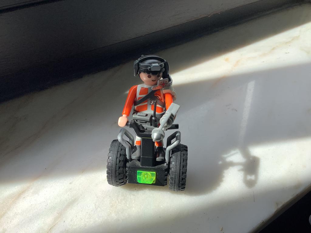 Playmobil Agent secret et gyropode (5296), Enlèvement ou Envoi, Comme neuf, Ensemble complet