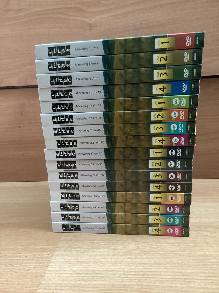 Dvd’s serie Witse aflevering 1 tem. 52, Ophalen of Verzenden