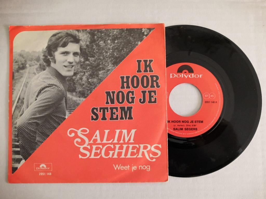SALIM SEGHERS - Ik hoor nog je stem (45t), Ophalen of Verzenden, Zo goed als nieuw, Nederlandstalig