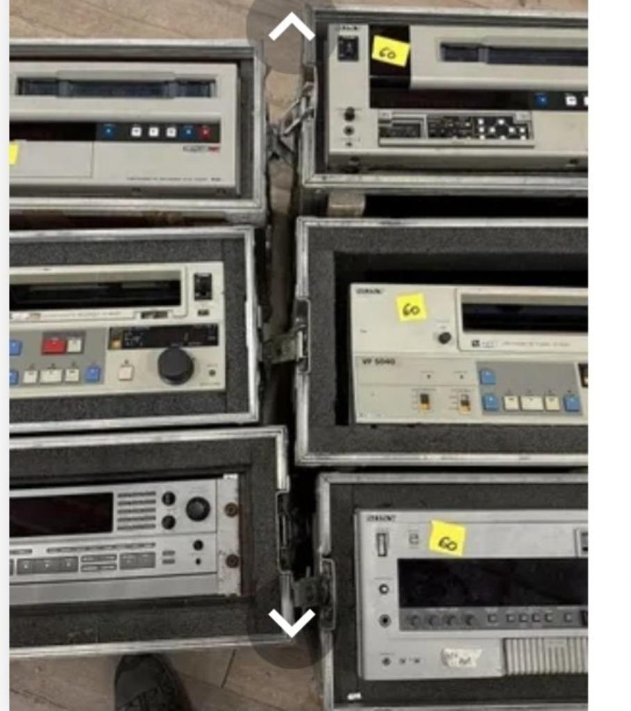 Videorecorders SONY BETACAM -, Ophalen of Verzenden, Gebruikt, Sony