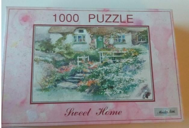 Puzzel 1000 stukken Sweet Home Stilleven schilderij spel, Ophalen of Verzenden, 500 t/m 1500 stukjes, Legpuzzel