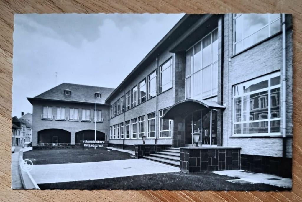 Drie postkaarten Rijksmiddelbare School Meisjes Diest, Verzamelen, Ophalen of Verzenden, Ongelopen, Vlaams-Brabant