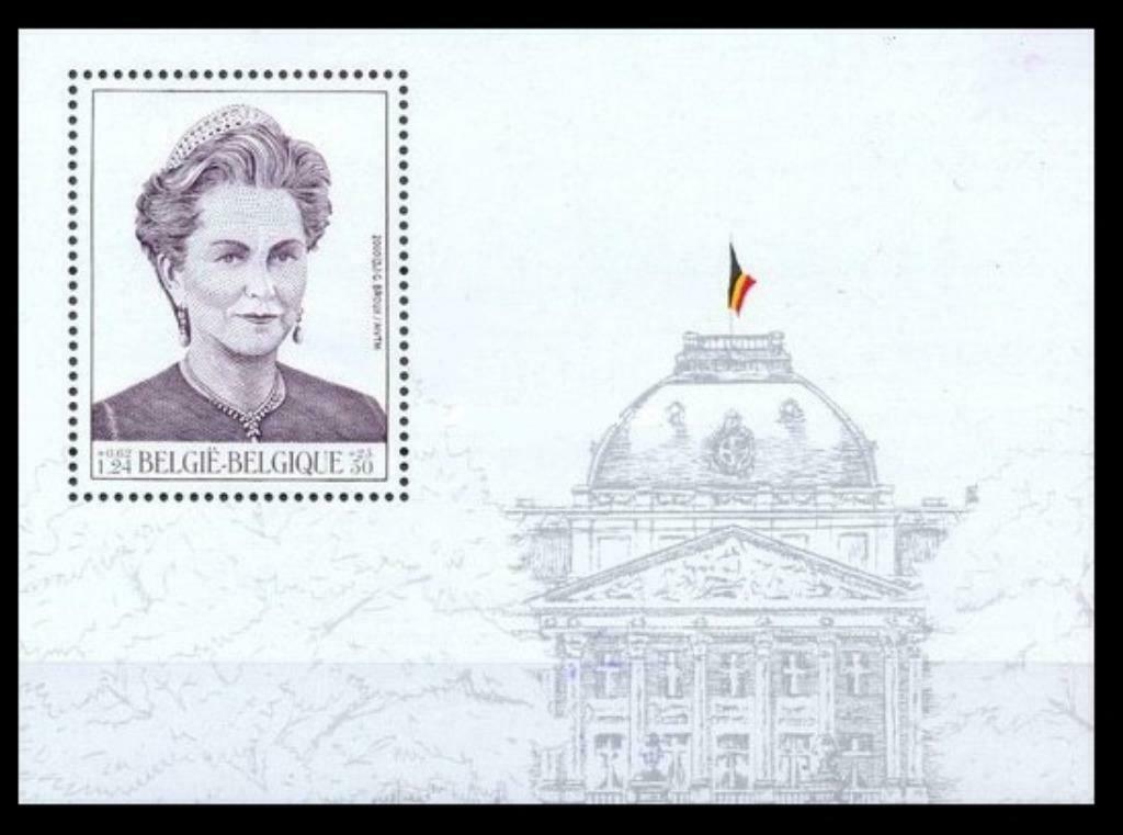 BL84 Feuillet Timbre La Dynastie Belge (S.M. Paola), Enlèvement ou Envoi, Timbre-poste, Neuf
