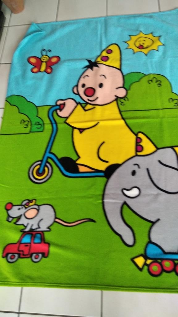 Fleece dekentje Bumba Studio 100, Kinderen en Baby's, Ophalen of Verzenden