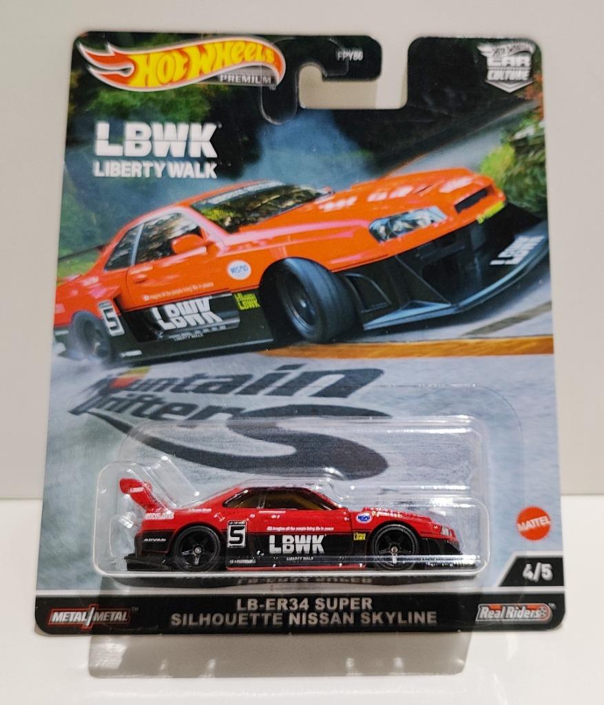 Hot Wheels Car Culture LB-ER34 Liberty Walk Nissan Skyline, Ophalen of Verzenden