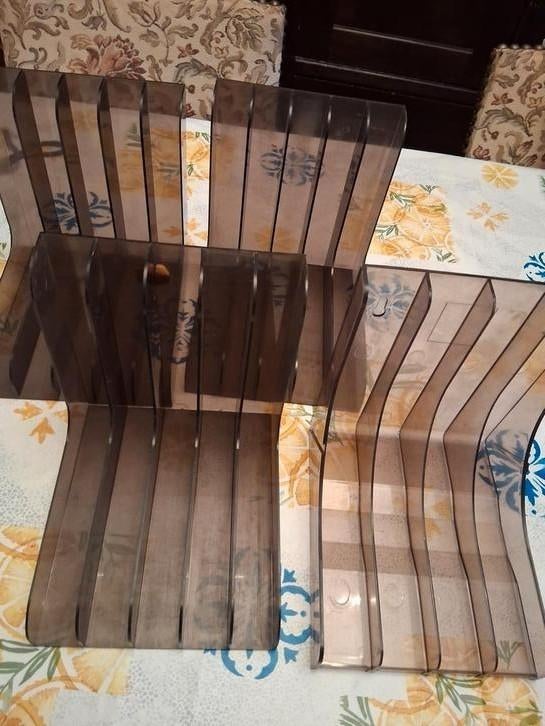 4 supports vintage pour 45T, Enlèvement ou Envoi, Utilisé