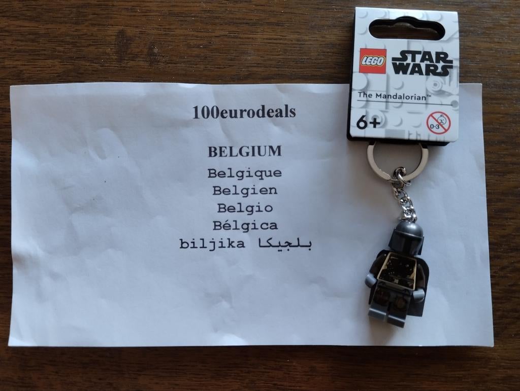 Lego 854124 Star Wars the Mandalorian sleutelhanger, Verzamelen, Ophalen of Verzenden