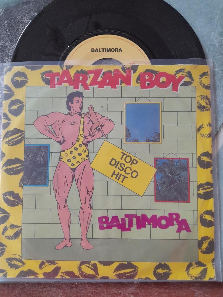 Baltimora-Tarzan garçon 7", Enlèvement ou Envoi, Single, Utilisé, Pop